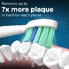Toptheway Toothbrush Replacement Heads Compatible with Philips Sonicare ProtectiveClean DiamondClean C2 G2 W 4100 5100 HX9023 Plaque Control, 10 Pack