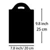 Joyhey 100 Count 7.8" x 9.8" Plastic Merchandise Bags - Pink Eiffel Tower (More Patterns Available)
