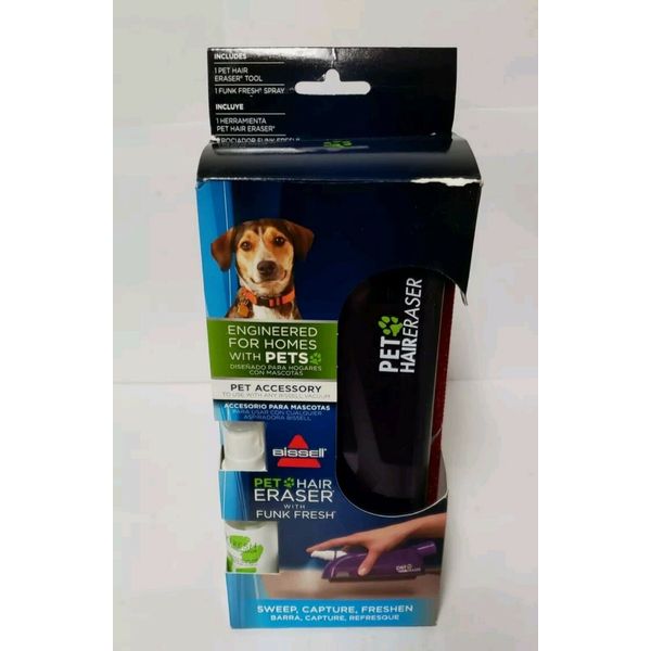 Bissell Pet Hair Eraser Tool with Funk Fresh Odor Eliminating Spray, Model 14651