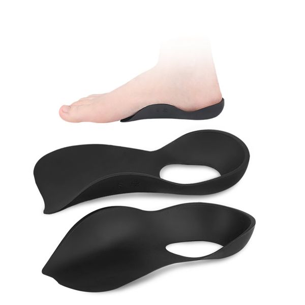 3/4 Orthotics Shoe Insoles High Arch Supports Shoe Inserts,Orthotic Inserts,Relieve Flat Feet,Over-Pronation, High Arch, Foot Pain,Plantar Fasciitis Insoles(S/M/L)-bkS