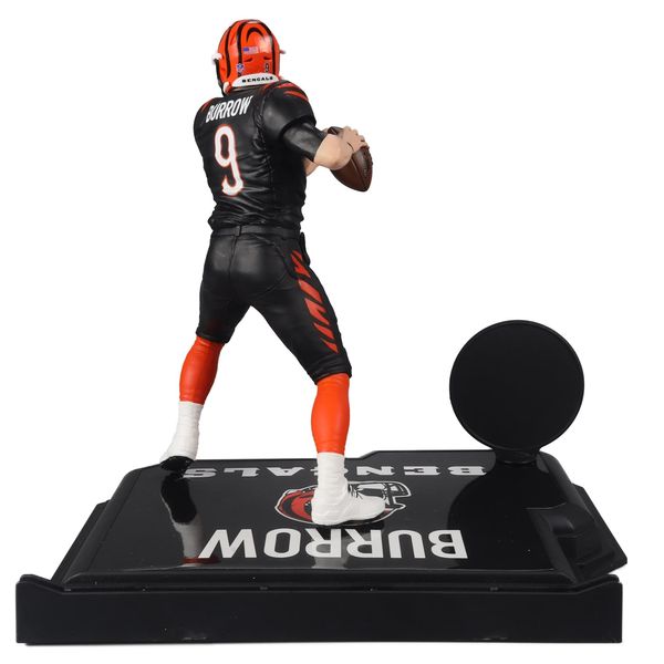 McFarlane Joe Burrow (Cincinnati Bengals) NFL 7" Posed Figure SportsPicks