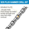 15Pcs 5/16"x8" SDS Plus Hammer Drill Bit Carbide Tip Masonry Concrete Drill Bit