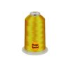 Simthread All Purpose Polyester Embroidery Machine Thread Huge Spool 5000M 5500Y for Sewing Embroidery Machines - 3 Yellow