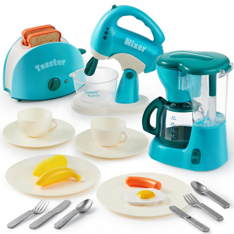 Joyin Play Kitchen Toys, Pretend Play Kitchen Appliances Toy Set with ...