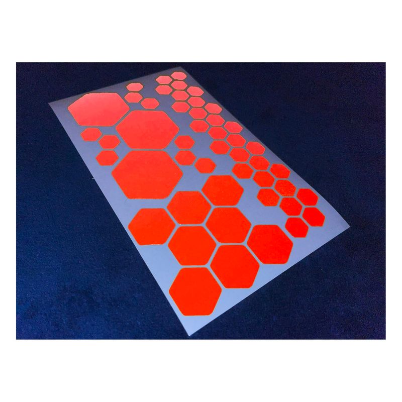 Stickers Réfléchissants Vélos & Motos - 5 Pouces Chevron Vinyle - Faciles à Coller - Extérieur Durable