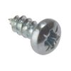 ForgeFix Self Tapping Screws Pan Head | 1/2" x 6 | Zinc Plated | Box 200