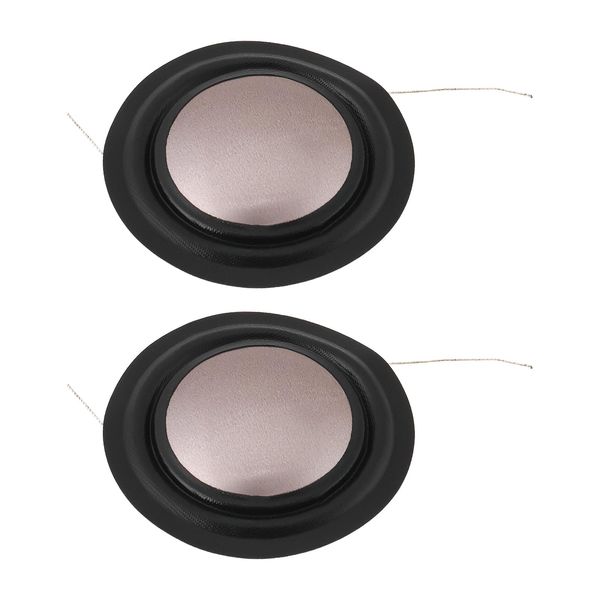Create idea 2pcs 25.4mm Speaker Tweeter Titanium Diaphragm Compatible with Bowers Compatible with Wilkins