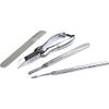 Manicure, Pedicure Chiropody Ingrown Toenail Clipper Podiatry Podiatrist Kit 4 Piece with Nail Files