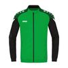 JAKO Kinder Polyesterjacke Performance, Soft Green/Schwarz, 128