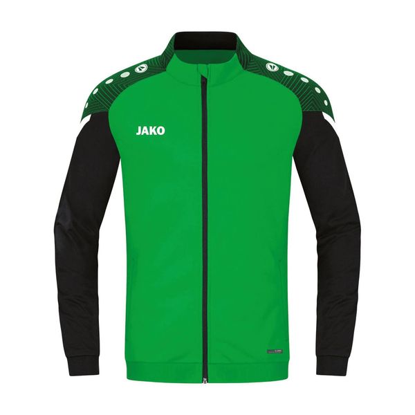 JAKO Kinder Polyesterjacke Performance, Soft Green/Schwarz, 128
