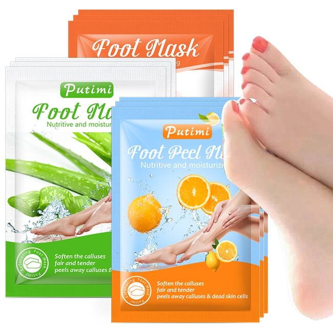 Pedicure SPA Dead Skin Removal Foot Care Gloves for Feet Foot Mask