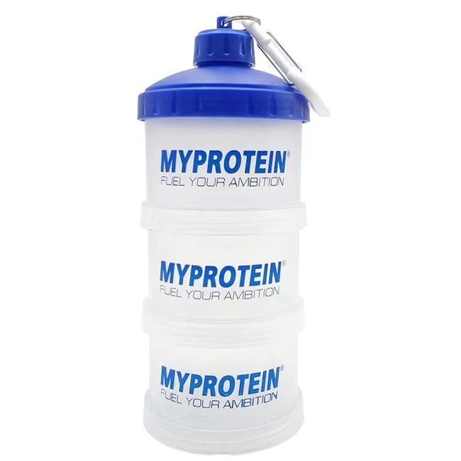 Protein Powder Storage Container, Portable Supplement Powder