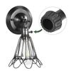 YOKIVE 20 Pack Replacement Lamp Turn Knob, ON/Off Light Turn Knobs | 20mm Length Socket Extensions Great for Fans Switch Fixtures(Black)