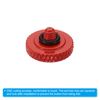 PATIKIL Camera Shutter Button Set of 3 Copper Camera Buttons with Knobs for DSLR/SLR Cameras, Red