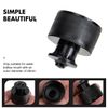 Veemoon Pack of 20 Push Pull Cap Bottle Push Pull Bottle Cap Drinking Lid for Camping Lemonades Drinking Bottles Black