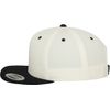 Flexfit Unisex Classic Snapback 2-Tone Cap Kappe, Natural/Black, One Size