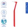 Curaprox Prime Plus Interdental Brushes, CPS 07 Holder with 5 Brushes, 0.7 mm to 2.5 mm
