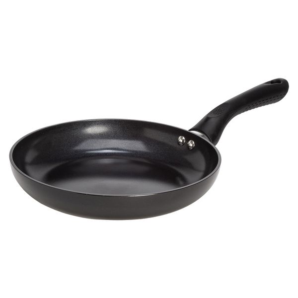 Ecolution Easy to Clean, Comfortable Handle, Even Heating, Dishwasher Safe Pots, 9.5-Inch Fry Pan, Black