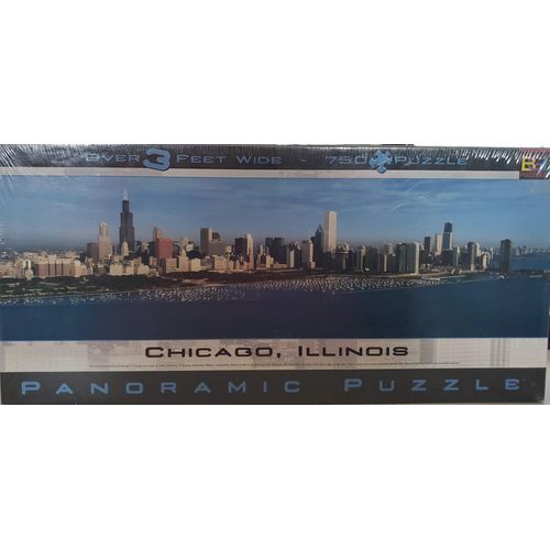 Buffalo Games Chicago, Illinois - Panoramic Puzzle