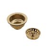 Westbrass CO2196-01 Combo Pack 3-1/2" Post Style Large Basket Strainer and Ex...