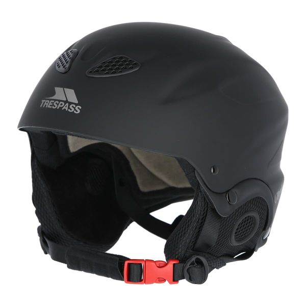 Trespass Men's Trespass Sky High Snow Sport Helmet Black Medium, Black, M UK