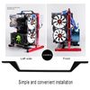 MUNEFE Chassis Case Handle, Aluminum Alloy Chassis Handle, Open Frame PC Case Handle for Computer Motherboard