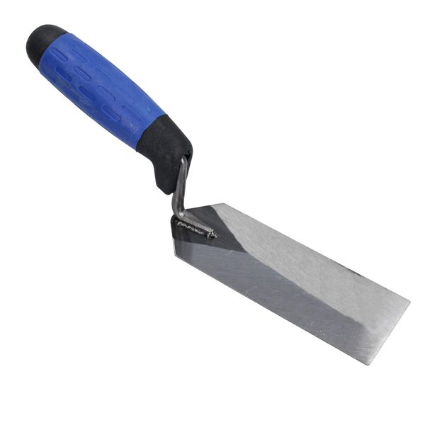 2” x 5” Margin Trowel for Concrete Plastering Building Pointing Edging Soft Grip