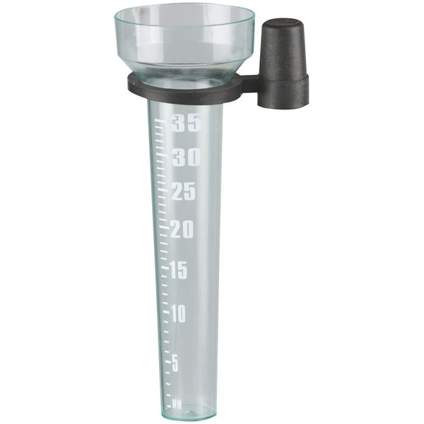 Muddy Hands Rain Gauge Outdoor Garden Plastic Ground Rainfall Water Level Weather Measuring Meter