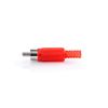 Nedis RCA Male Connector 25 Pieces Red