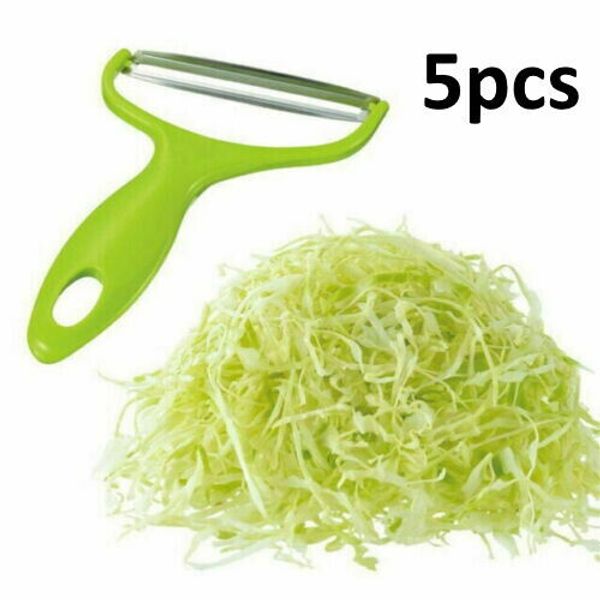 5pcs Lot - Stainless Steel Peeler Cabbage Lettuce Head Grater Shredder Slicer