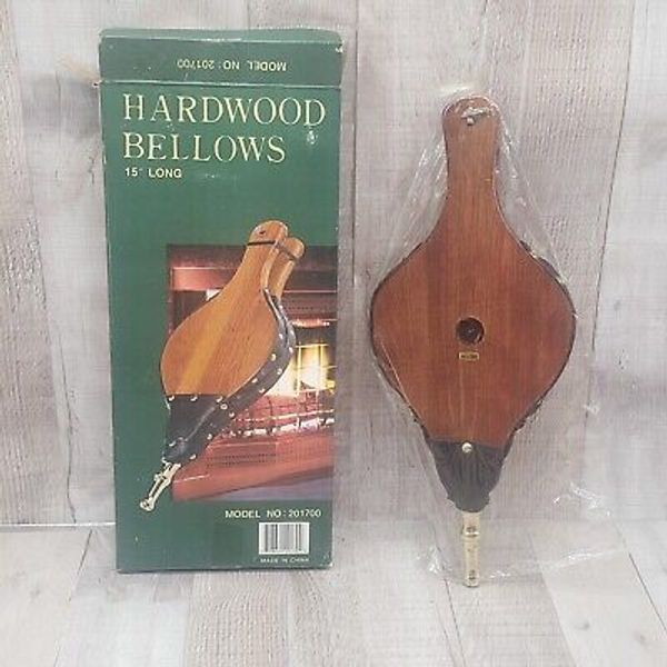 Hardwood Fireplace Bellow Cast Nozzle 15" Long Model No. 201700 Decorative NEW