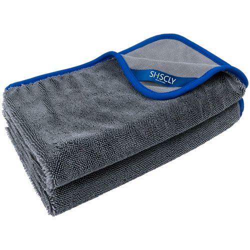 SHSCLY Microfiber Car Wash Towel, Super Absorbent, Dedicated Cleaning Wiping Dryer, Cloth, Pack of 2