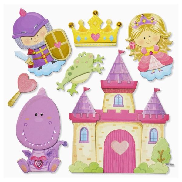 3D Sticker XXL Princess Castle Hobbyfun