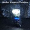 Portable LED Induction Rotatable keychain Light EDC Flashlight Workshop Light