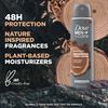 Dove Men+Care Stimulating Antiperspirant Dry Spray Deodorant Cedarwood & Tonka Beans 4 Count 48-hour Odor Protection Deodorant For Men Naturally Derived Plant-Based Moisturizer 3.8 oz
