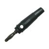 Bananenstecker Laborstecker Stecker 4mm schwarz (0282)