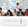 Wireless Router 4G LTE 150Mbps, Support 10 Users Wireless 4G Network Router USB Interface, Portable WiFi Modem for Tablet Laptop White