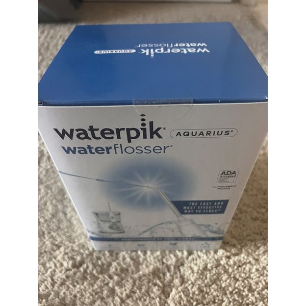 Waterpik WP-660C Aquarius Professional Water Flosser White Electric Power