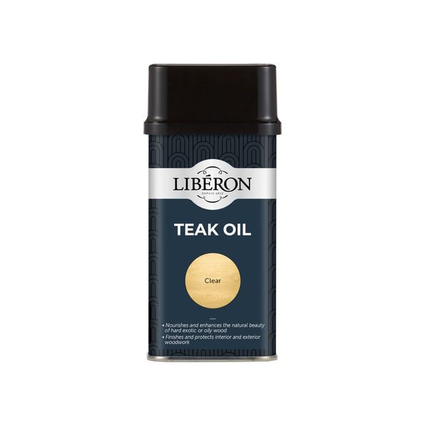 v33 LIBERON TEAK OIL 250ML CLEAR