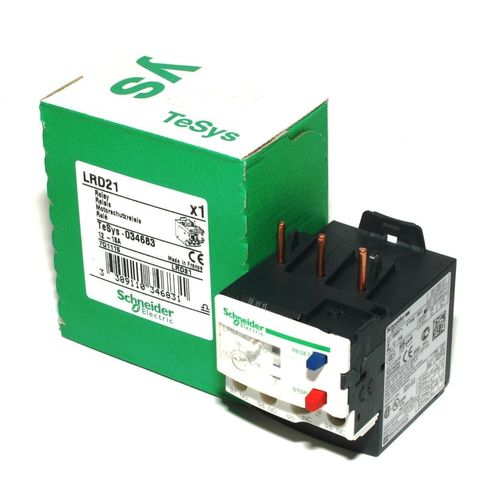 SCHNEIDER ELECTRIC Bimetallic Overload Relay 600-Volt 18A Iec LRD21 Busway Elbow