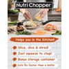 with Fresh-keeping container Vegetable Chopper Onion Egg Slicer - Slices Cube...