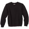 Soffe Big Boy's Heavyweight Sweatshirt, Black, Large