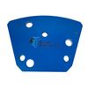 9 Pack Bolt-On Trapezoid Grinding Disc Hard Bond for Concrete Floor Grinder Tool