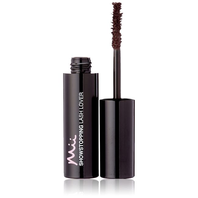 Mii Cosmetics Volumising & Lengthening Show Stopping Lash Lover Mascara, Starlet (Brown)