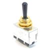 Electric guitar toggle switch rhythm treble 3 way pickup selector gold black