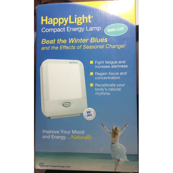 **NEW** Verilux Happy Light Compact Energy Lamp VT109/VT109WW1