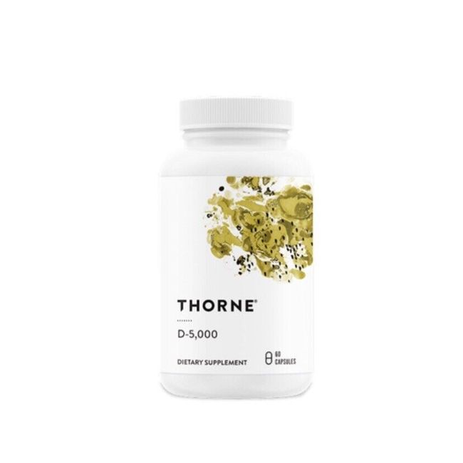 Thorne Vitamin D-5000 NSF - 60 Capsules