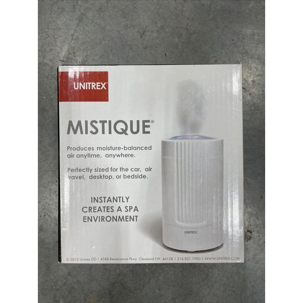 Unitrex Mistique Portable Ultrasonic Humidifier USB New