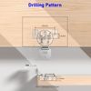 1 1/4'' Overlay Adjustable Soft Close, Concealed Cabinet Hinges - Pack of 60