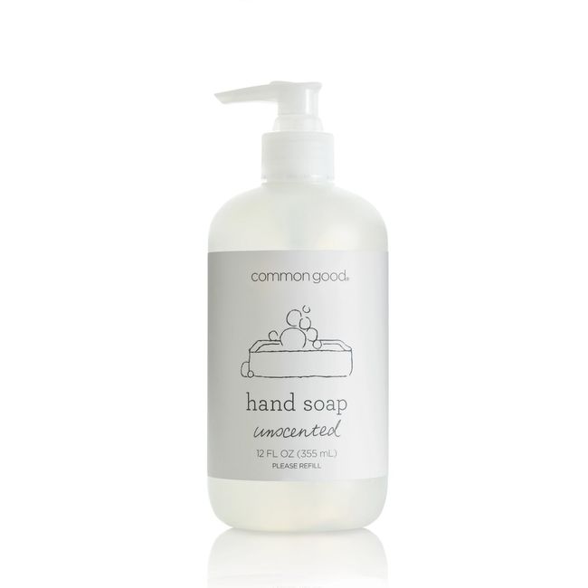 (common good) Hand soap (bottle) 355ml Unscented (common good) (cruelty free) (paraben free)